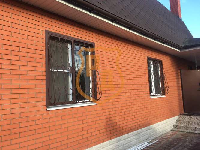 дутые сварные решетки на окна